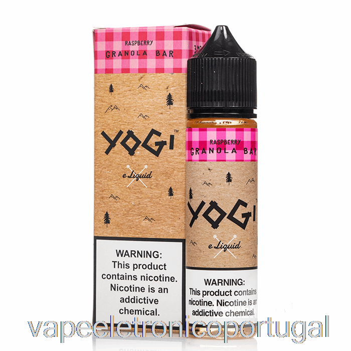 Barra De Granola Vape Eletronico Framboesa - Yogi E-líquido - 60ml 3mg